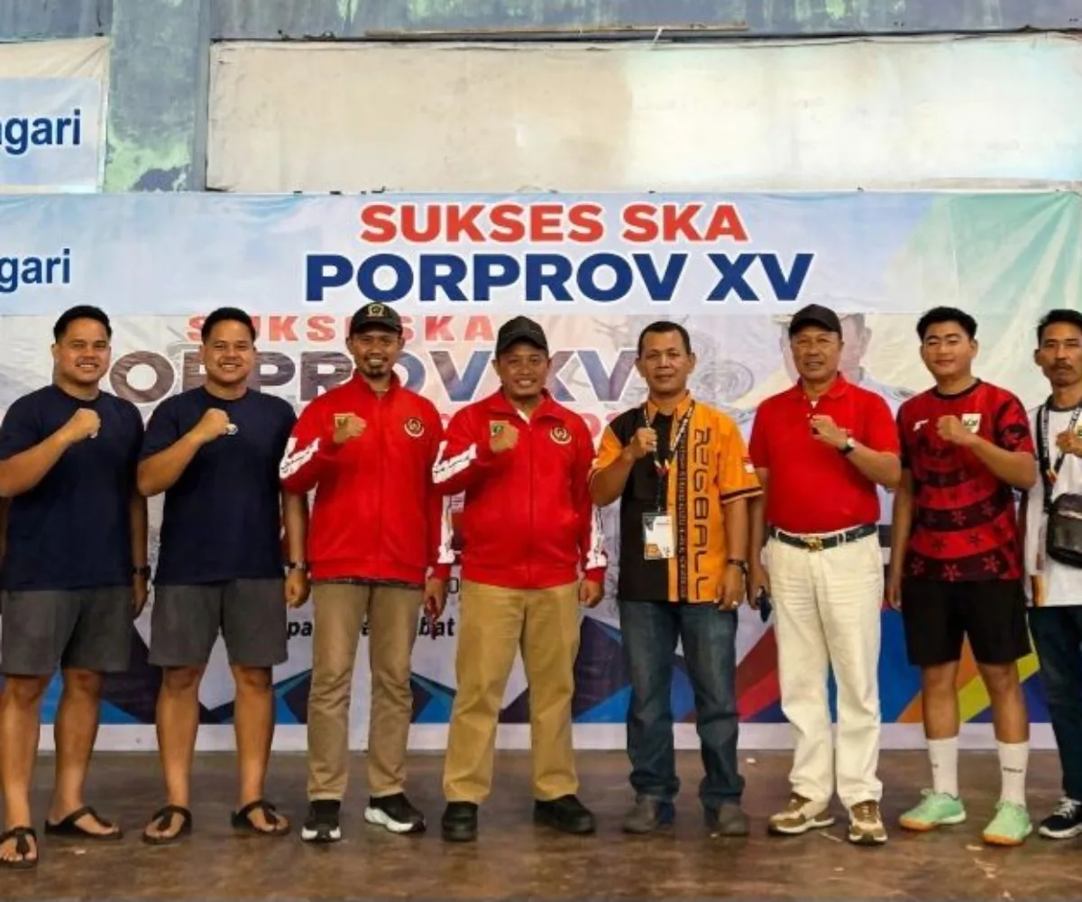 Tinjau Venue Soft Tenis dan Teqball di Pariaman, Hamdanus Pastikan Porprov Kembali Digelar 2028