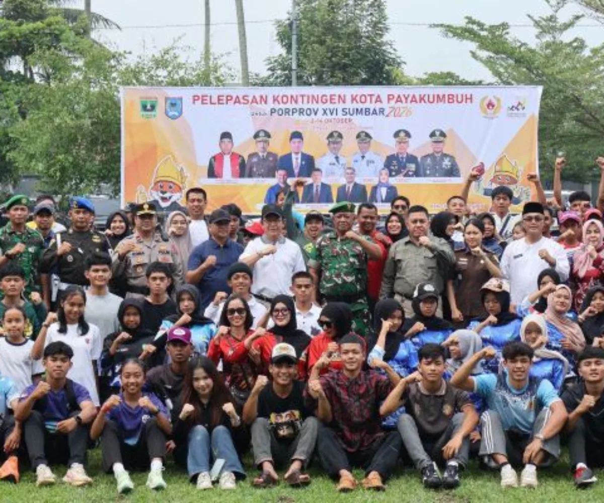Lepas 500 Kontingen Porprov Sumbar, Wako Zulmaeta: Raih Prestasi Tertinggi, Jaga Nama Baik Payakumbuh