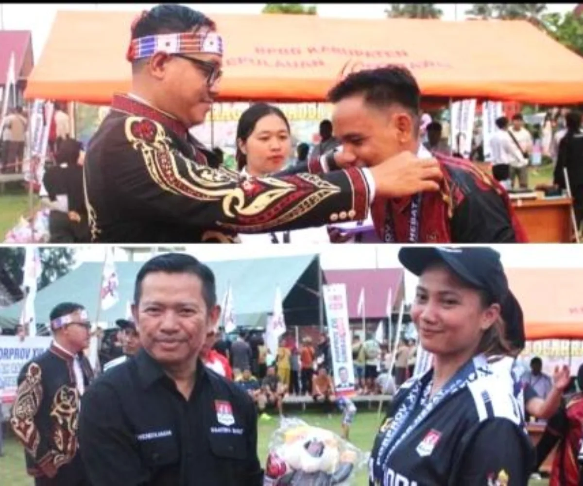 Dibuka Bupati Rinto Wardana, Padang Borong Dua Emas Kabaddi Porprov XVI di Mentawai