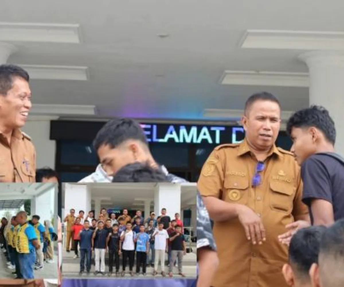 Wakil Wali Kota Mulyadi Lepas Atlet Kota Pariaman Berlaga di Porprov 2026
