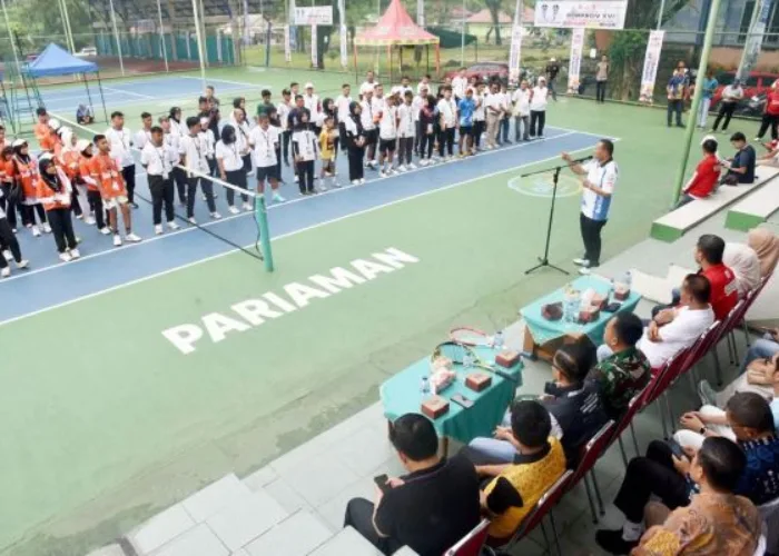 Kota Pariaman Tuan Rumah, Wako Pariaman Buka Cabor Soft Tenis PORPROV XVI