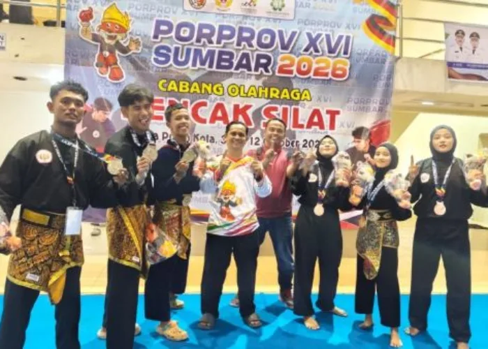Atlet Pencak Silat Kota Pariaman Borong 4 Medali di Porprov XVI Sumbar 2026