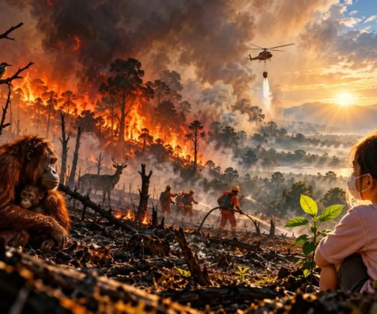 Langit yang Terbakar