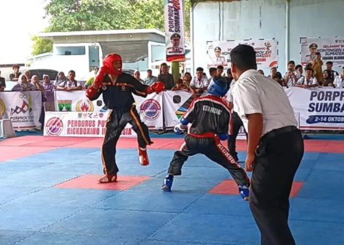 Dulang 9 Emas 1 Perak 1 Perunggu, Kontingen Kick Boxing kota Padang Pastikan Raih Gelar Juara Umum Porprov XVI