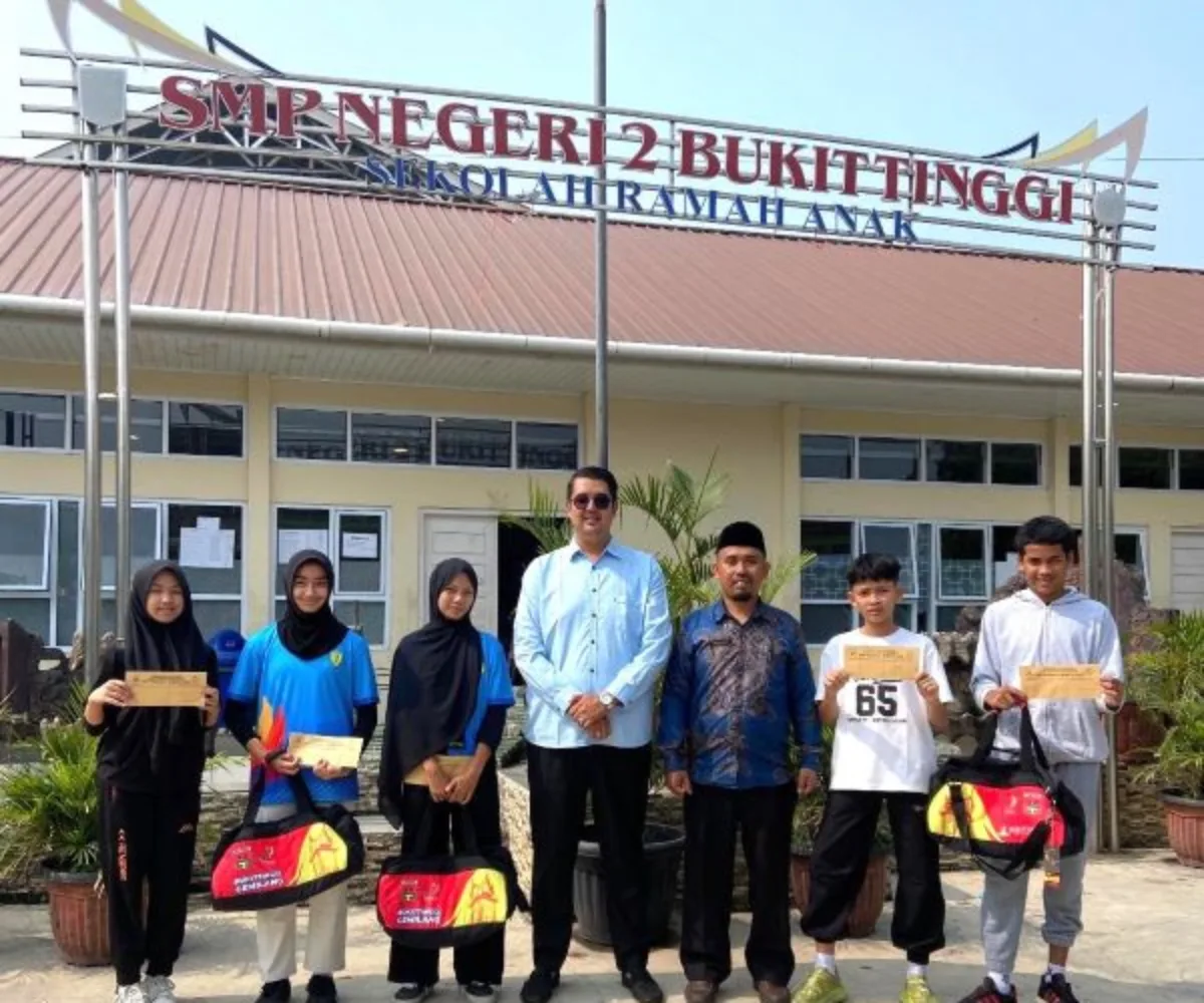 Tiga Atlet Berprestasi SMPN 2 Bukittinggi Turut Perkuat Kontingen Bukittinggi pada Porprov XVI Sumbar