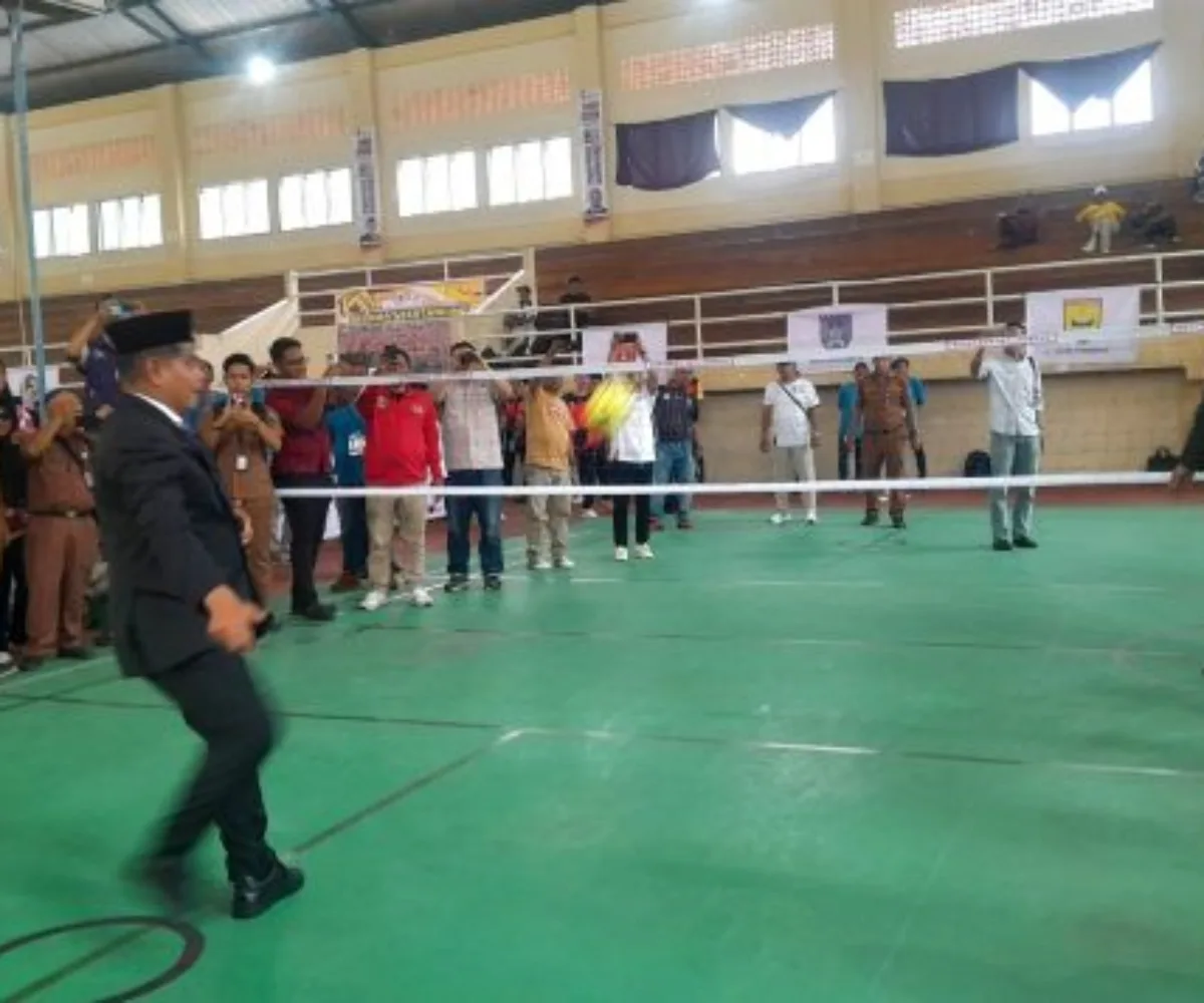 Wabup Risnaldi Ibrahim Resmi Buka Sepak Takraw Porprov XVI Sumbar 2026