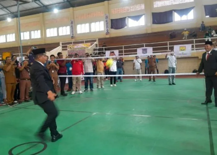 Wabup Risnaldi Ibrahim Resmi Buka Sepak Takraw Porprov XVI Sumbar 2026