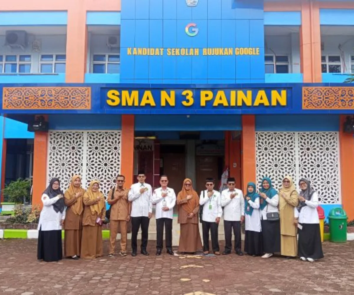 SMAN 3 Painan jadi Sekolah Rujukan Google, Menerima Kunjungan Study Tiru Kemenag Bukittinggi