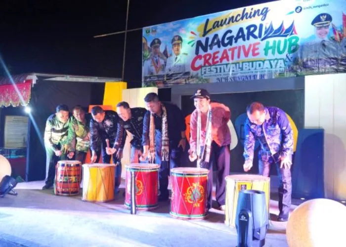 Disaksikan Ribuan Pengunjung, Wagub Vasko dan Bupati Annisa Launching Nagari Creative Hub Sungai Duo, UMKM Didorong Tembus Pasar Digital