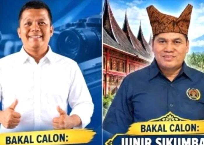 Buyung dan Junir Mendaftar Sekaligus Bersaing Jadi Ketua PWI Pasaman Barat
