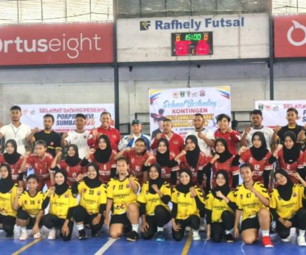 Ketua KONI Padang Erianto Optimis Cabor Bola Tangan Mampu Penuhi Target Rebut Tujuh Medali Emas