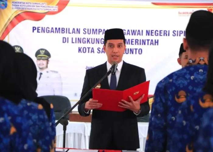 63 ASN Resmi Menyandang Status Baru di Rumah Dinas Wali Kota, Ini Pesan Tegas Wako Riyanda Putra
