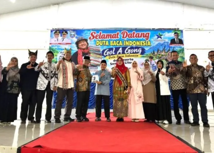 Hadirkan Duta Baca Indonesia Gol A Gong, Pasbar Perkuat Gerakan Literasi