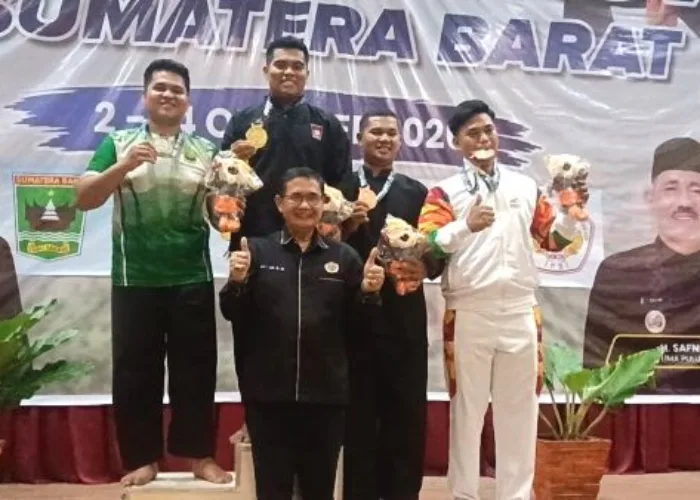 Tampil Gemilang, Pesilat kota Padang Torehkan 8 Emas 1 Perak 4 Perunggu