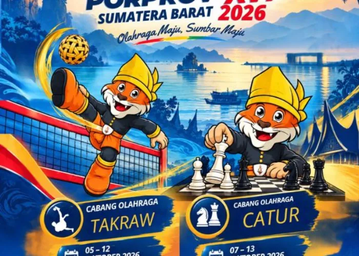 M. Adli Ajak Masyarakat Pessel Ramaikan Venue Porprov, Dukung Atlet Sepak Takraw dan Catur