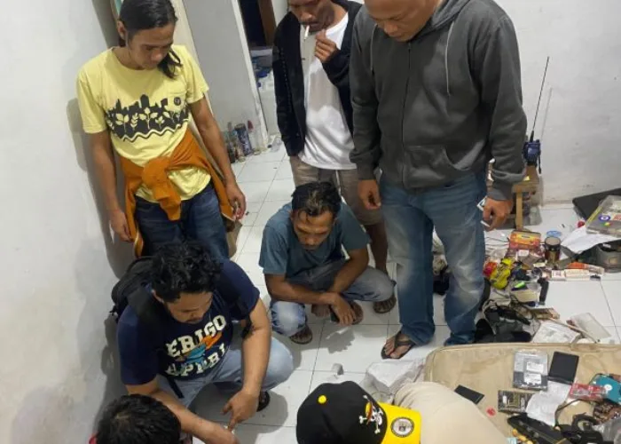 Satresnarkoba Polres Dharmasraya Tangkap Terduga Pelaku Narkoba, Barang Bukti Diamankan